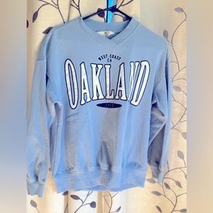 Oakland Blue Sweatshirt.